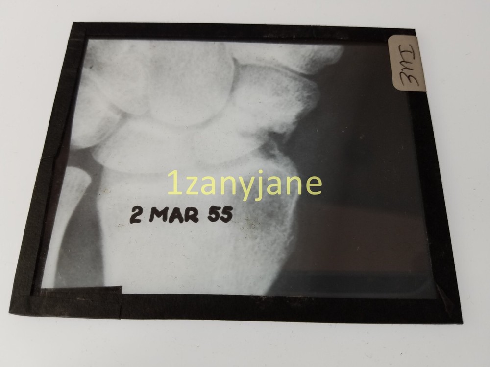 IUE HISTORIC Magic Lantern GLASS Slide 2 MAR 55