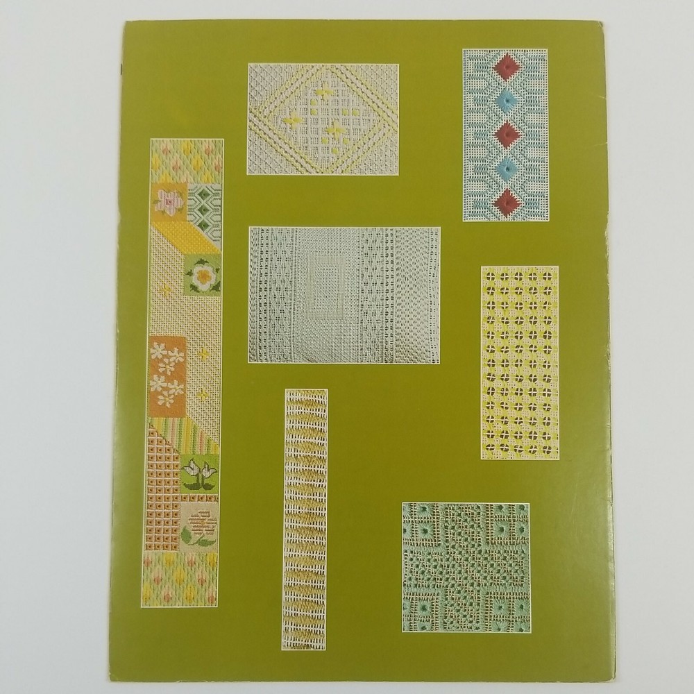 Projects for Pulled Work Leaflet 96 Leisure Arts 6 pages 1977