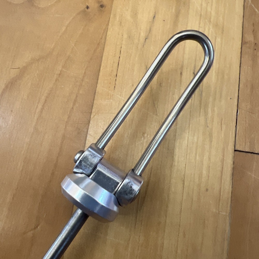 Odyssey Svelte Titanium Front QR Quick Release Skewer Silver