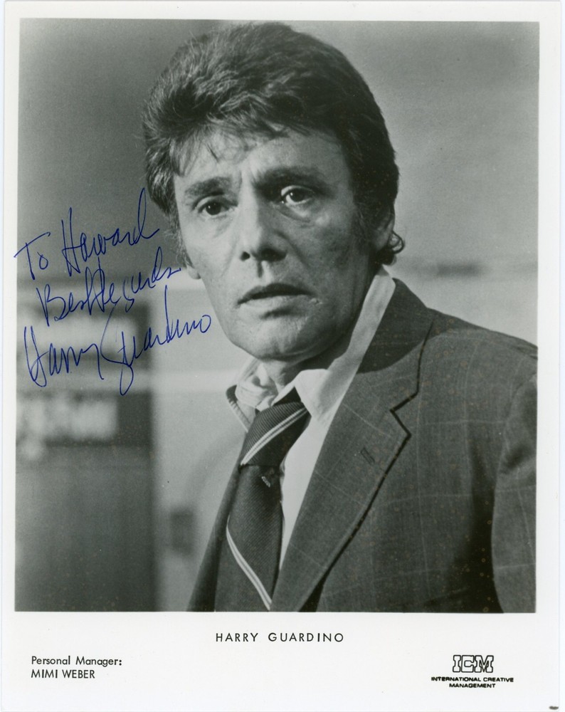Harry Guardino - Signed Vintage Photograph
