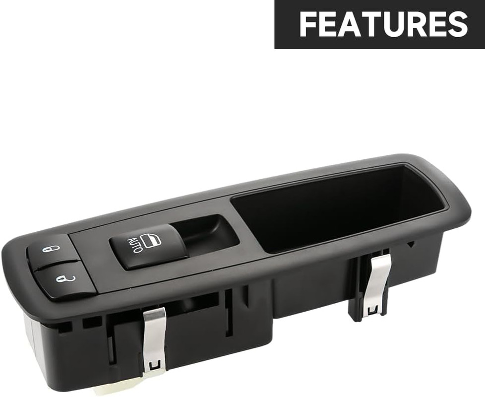 Front Right Passenger Side Master Power Window Switch - Compatible for Dodge Dur