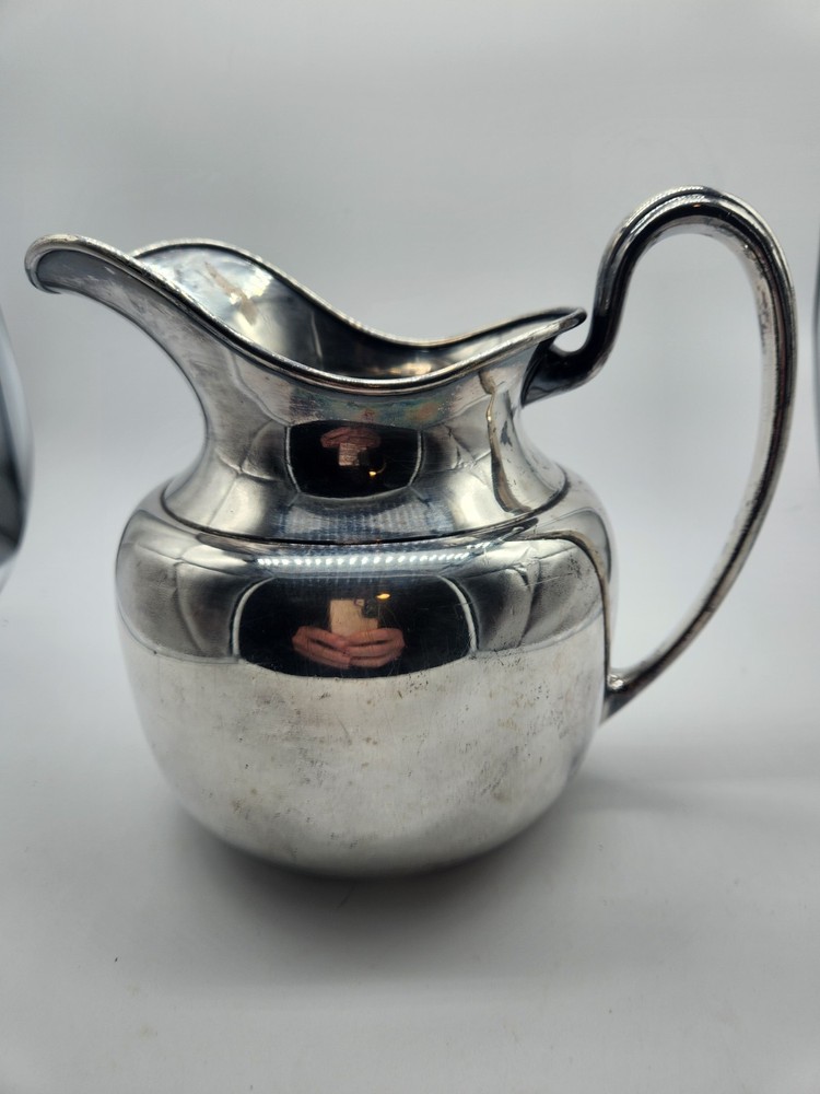 E.G. Webster & Son Silverplated Water Pitcher