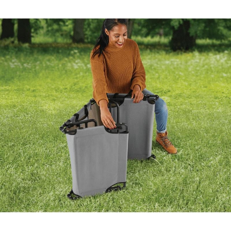 Camping Folding Cot Easy Setup Portable Low Profile Comfortable Sleep Tent Gear