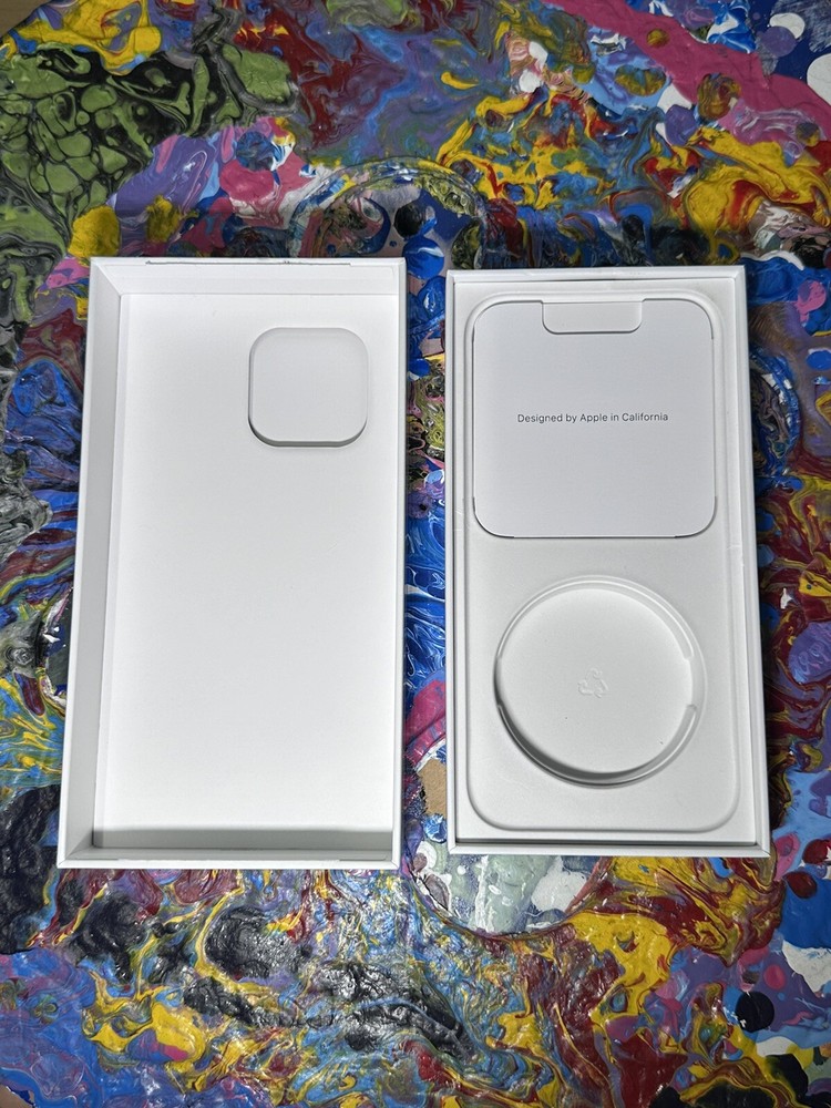 Apple iPhone 14 Pro Max Silver EMPTY BOX ONLY