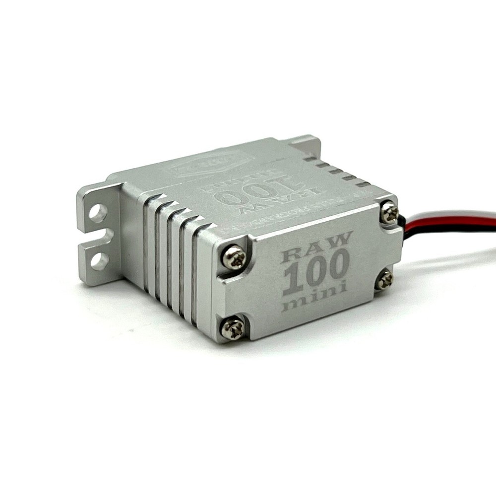 REEFs RC RAW 100 SILVER High Torque+Speed Waterproof Servo PROGRAMMABLE REEFS134