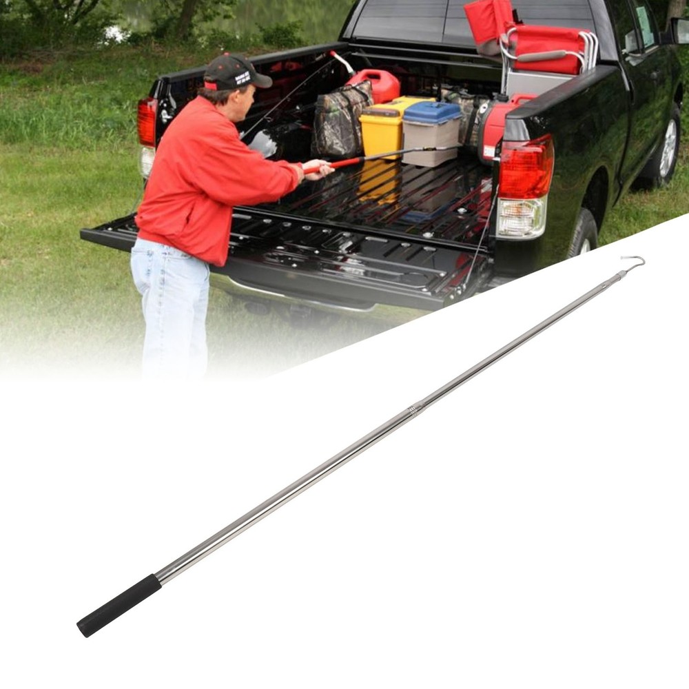 Telescoping Pull Pole Stainless Steel Durable Cargo Retriever For Construct HFGU