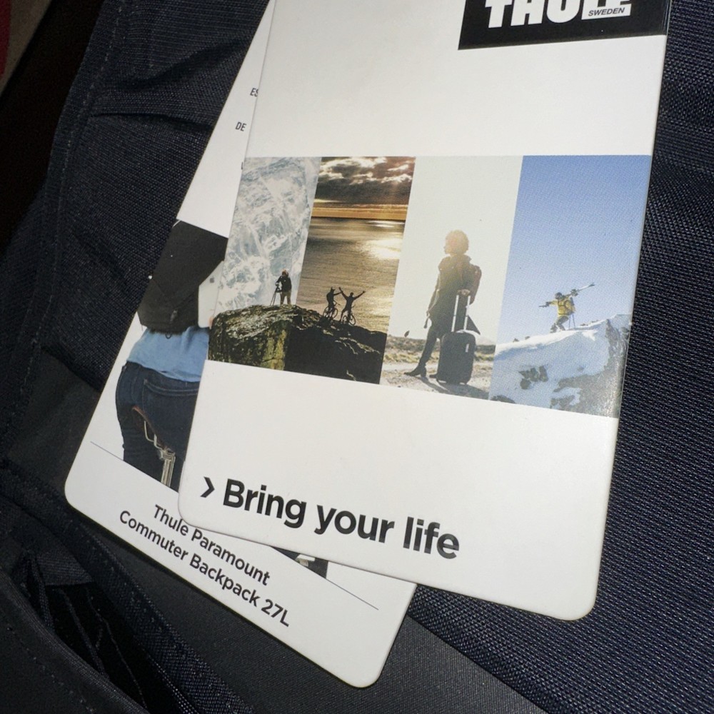 THULE 3204731 Paramount 27L Commuter Backpack New