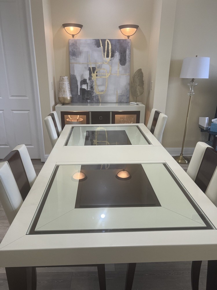 dining room set 4 chairs wooden