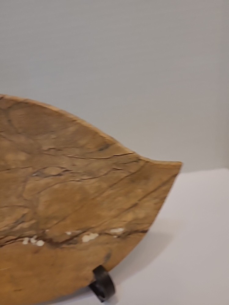 Stone Leaf Shaped Serving Board Charcuterie Board