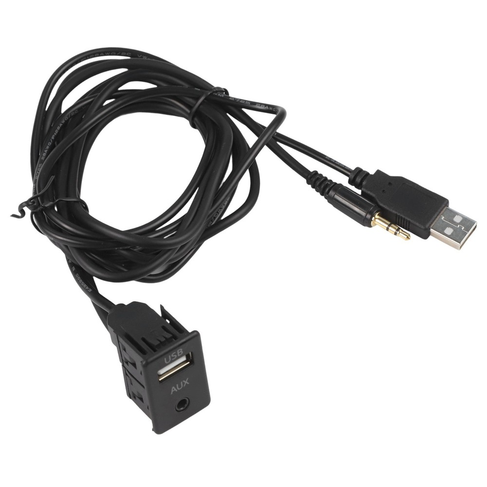 Flush Mount AUX USB Connection for Cars and RVs Easy Installation Solution