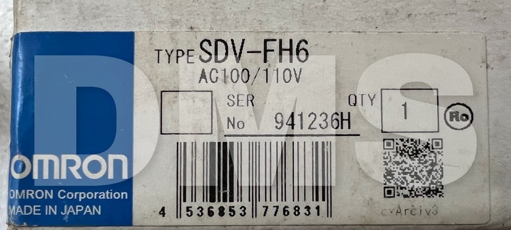 Omron SDV-FH6 Voltage Sensor