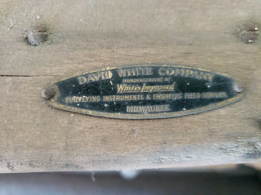 Vintage David White Instrument Co. Transit