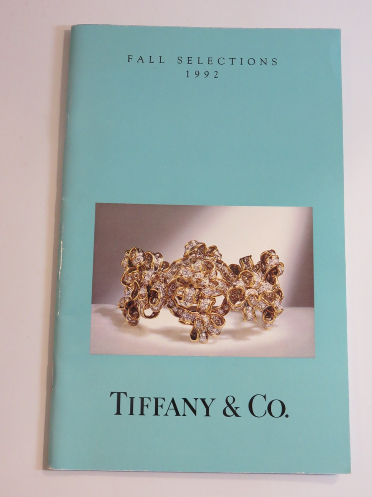 Tiffany & Co. ~ Fall Selections 1992 Catalog