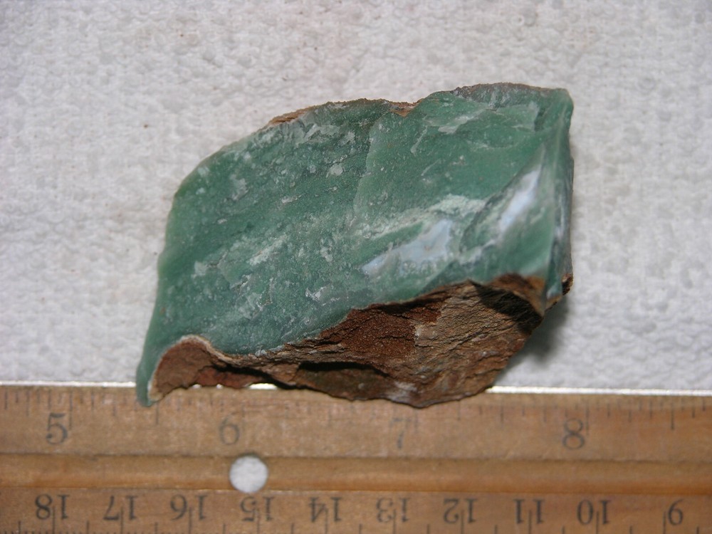Chrysoprase rough mixed gem grade Australia 3.25 inch C67