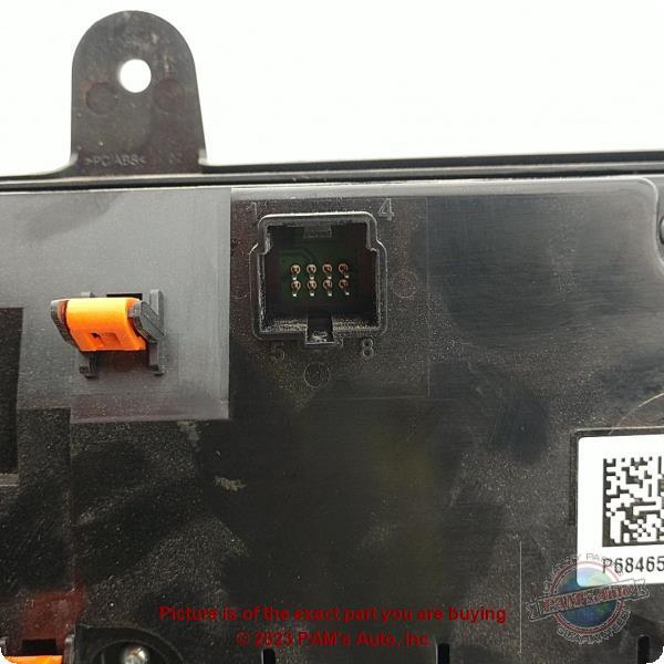 Used A/C Selector Switch fits: 2021 Dodge Durango temperature control front cont