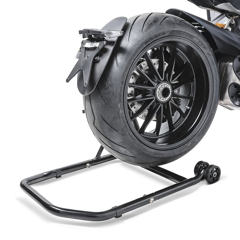 Paddock stand rear Single Ducati 996 99-01 black single sided swing