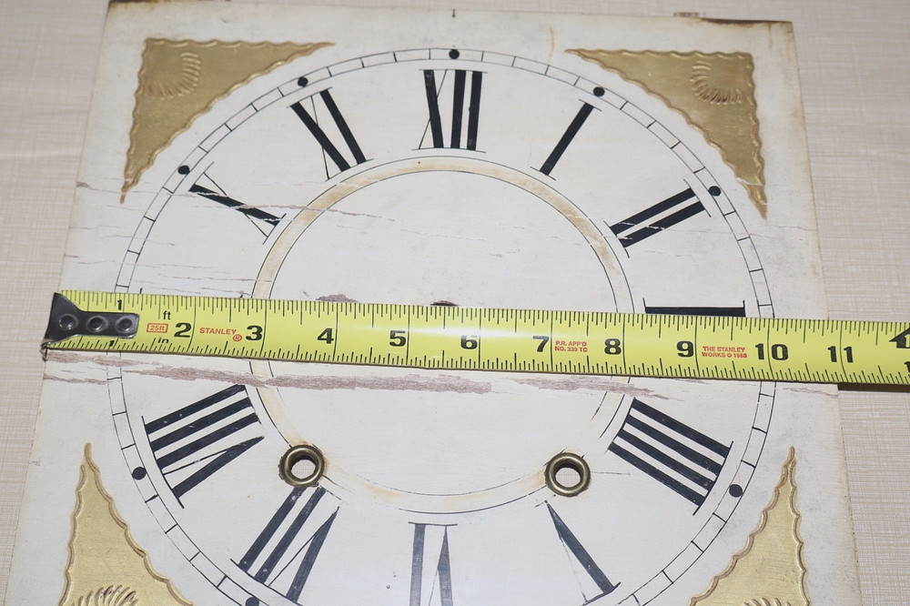 Eli Terry Wood Works Ogee Clock Dial