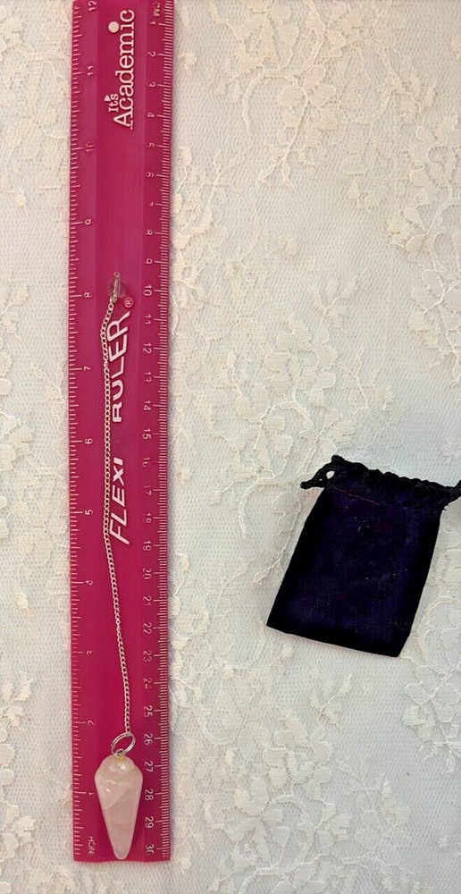 Rose Quartz Dousing Pendulum