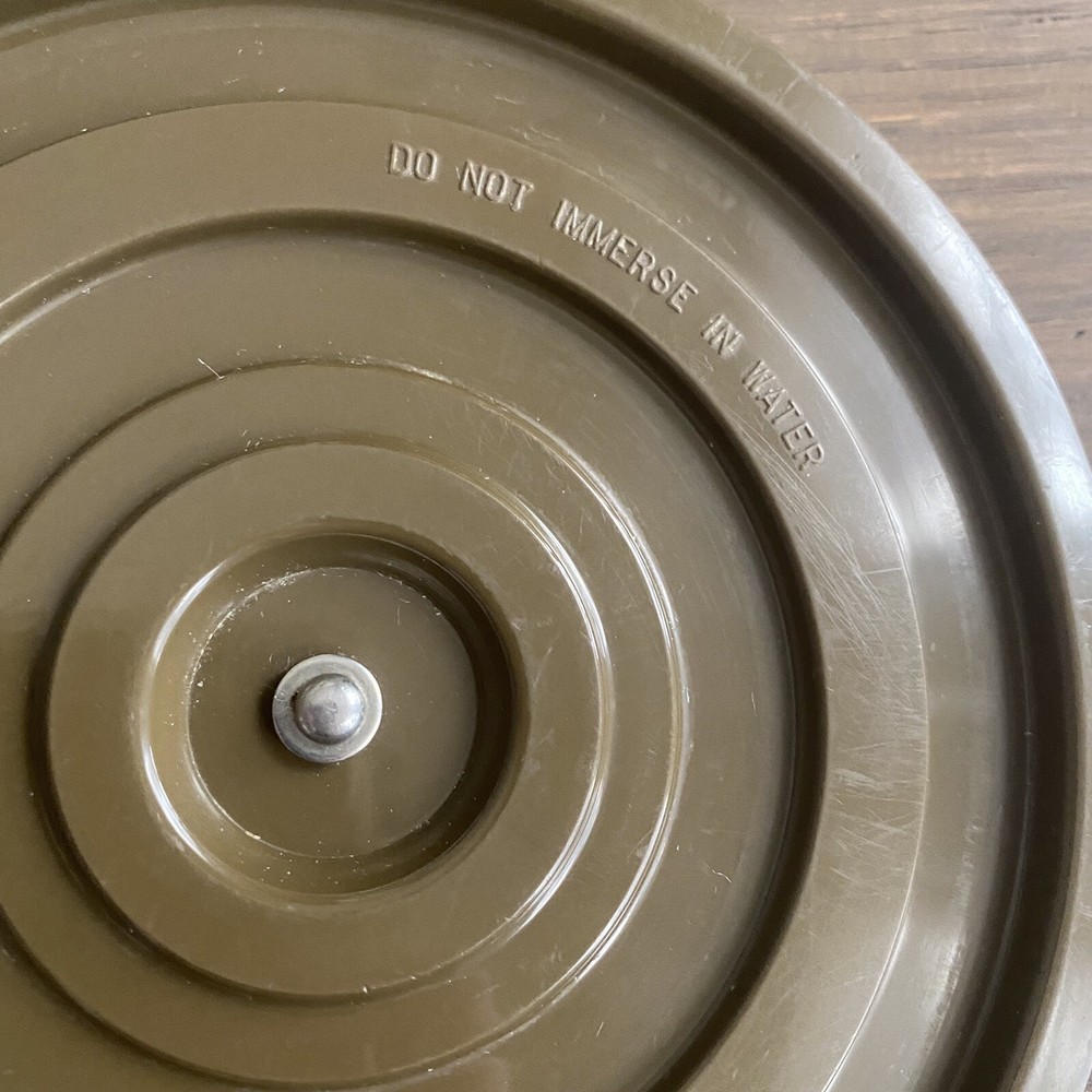 Oster Regency Turntable Replacement Part Kitchen Center Brown