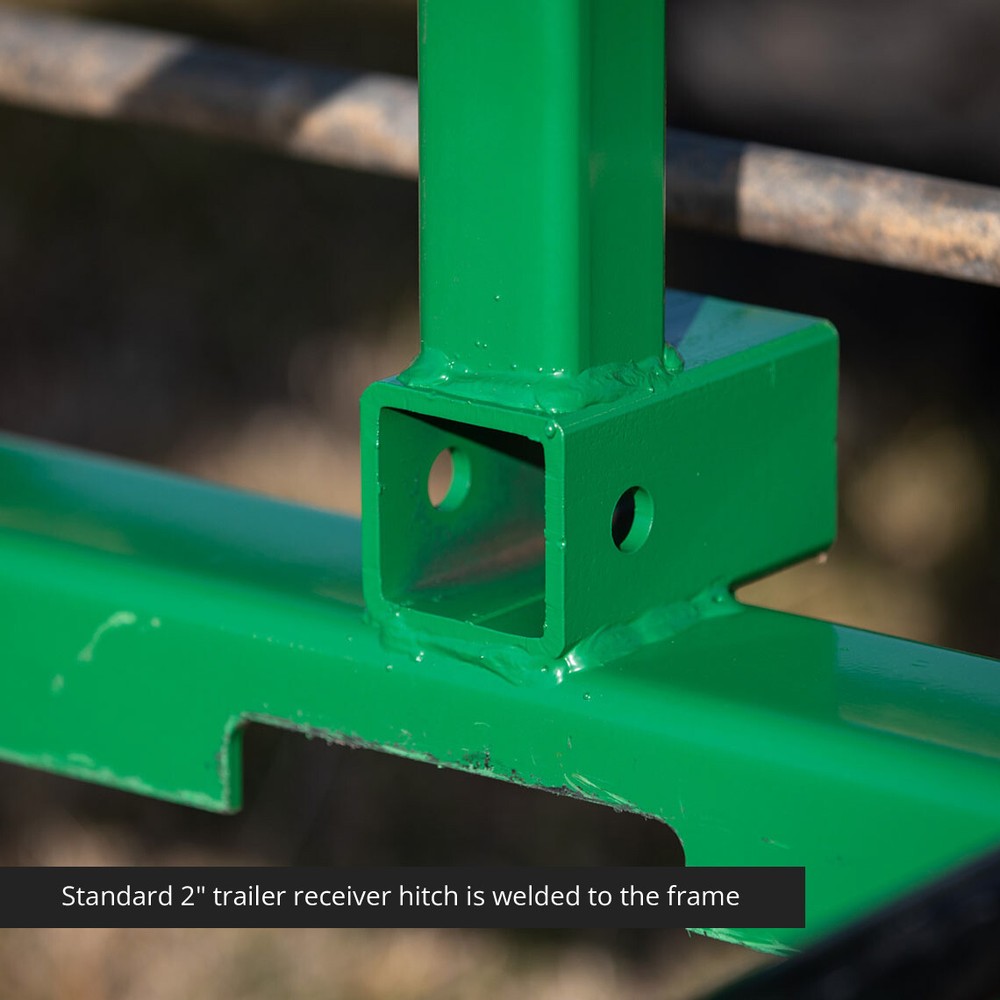 Titan Attachments 50-in Pallet Fork Frame Attachment, 4,000 LB Capacity