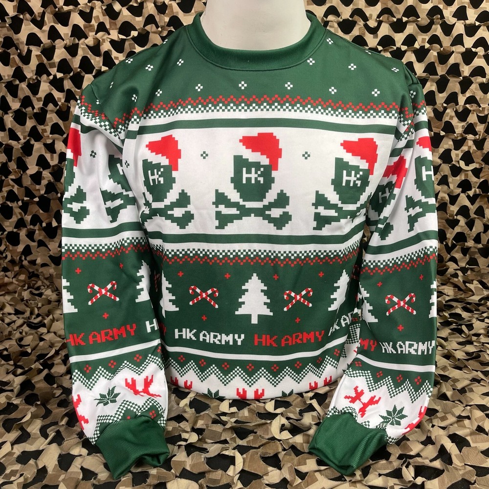 NEW HK Army X-Mas Pull Over Sweatshirt - Sweater - Medium