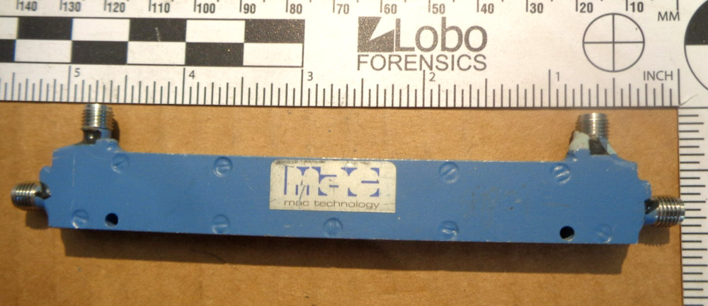 MAC Technology C422410 C4224-10 SMA RF Directional Coupler