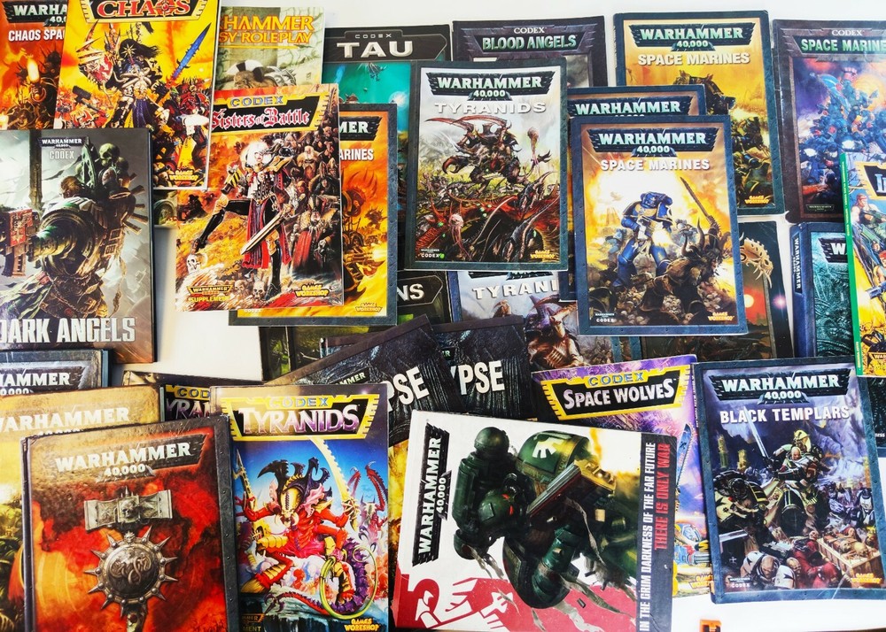 Warhammer 40k Codex Codexes Army Books Multilisting 2nd 3rd 6th editions