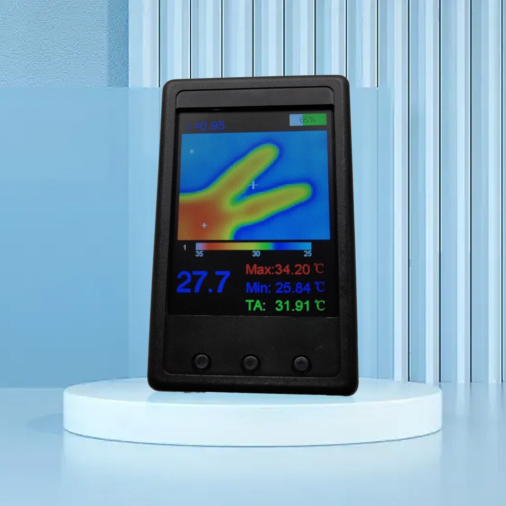 Handheld Infrared Imaging Camera LCD Thermal Imager Temperature Detection Device
