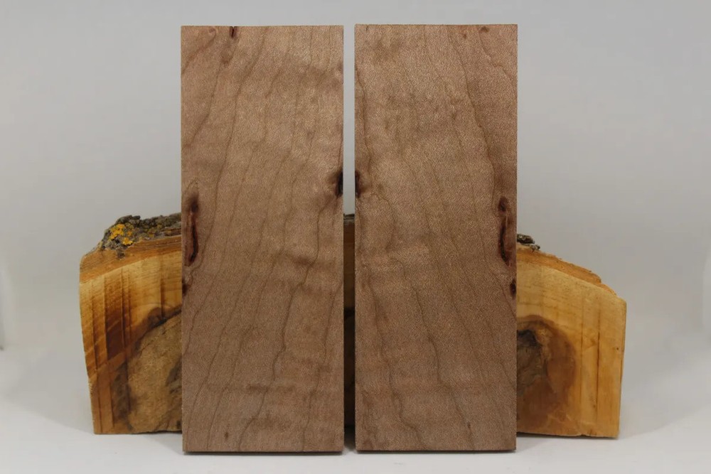 STABILIZED MAPLE CUSTOM KNIFE HANDLE MATERIAL BLANK SCALES (6359)