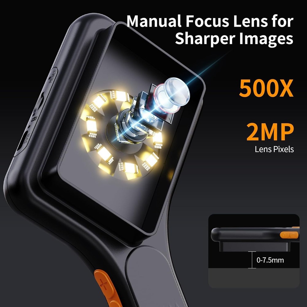 500X Handheld Pocket Microscope