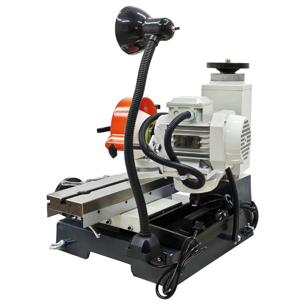 220V Universal Tool Grinding Machine Drill Sharpener with 50HC Accessories 550W