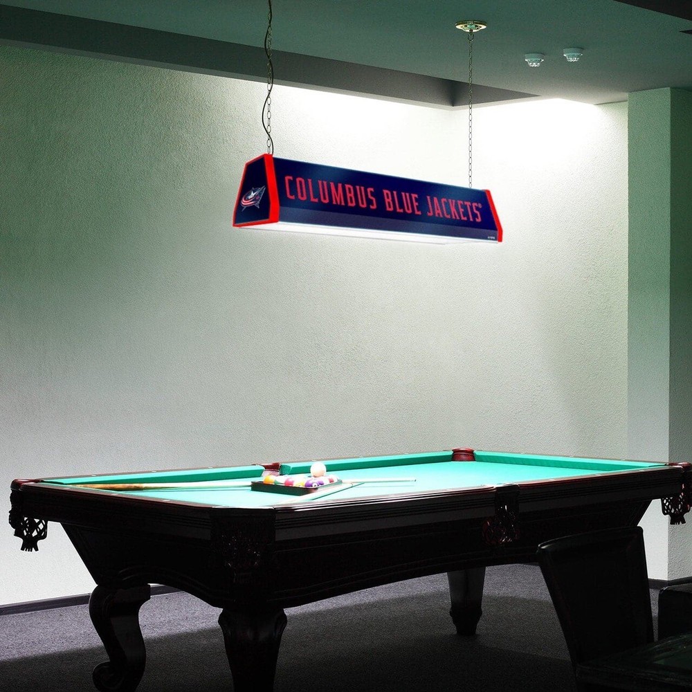 Columbus Blue Jackets 40” Pool Table Light