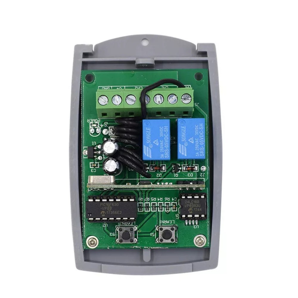 Universal DC9-36V 433Mhz Remote Control Switch Receiver Motor 2-Channel