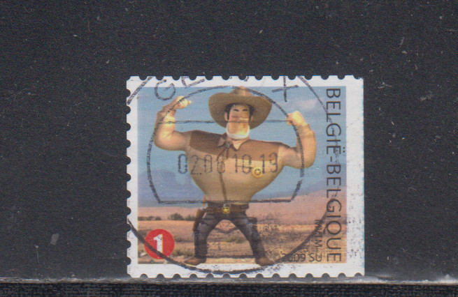 BELGIUM :  2009 - USED  - SCOTT # 2360  COMICS
