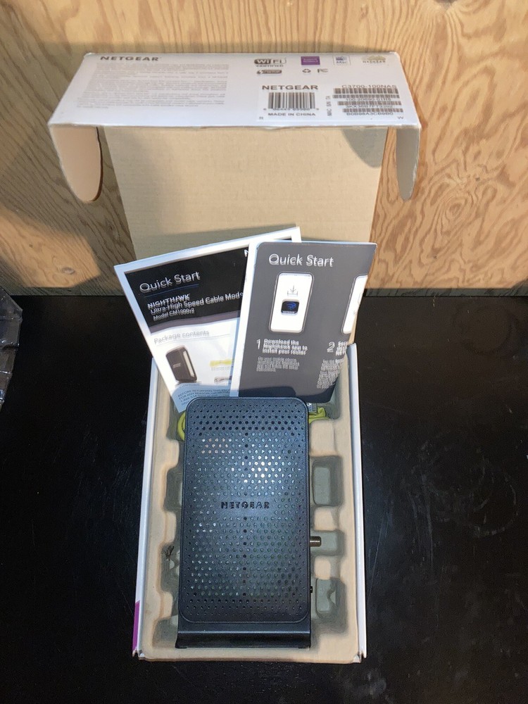 Netgear C3700 WiFi Cable Modem Router