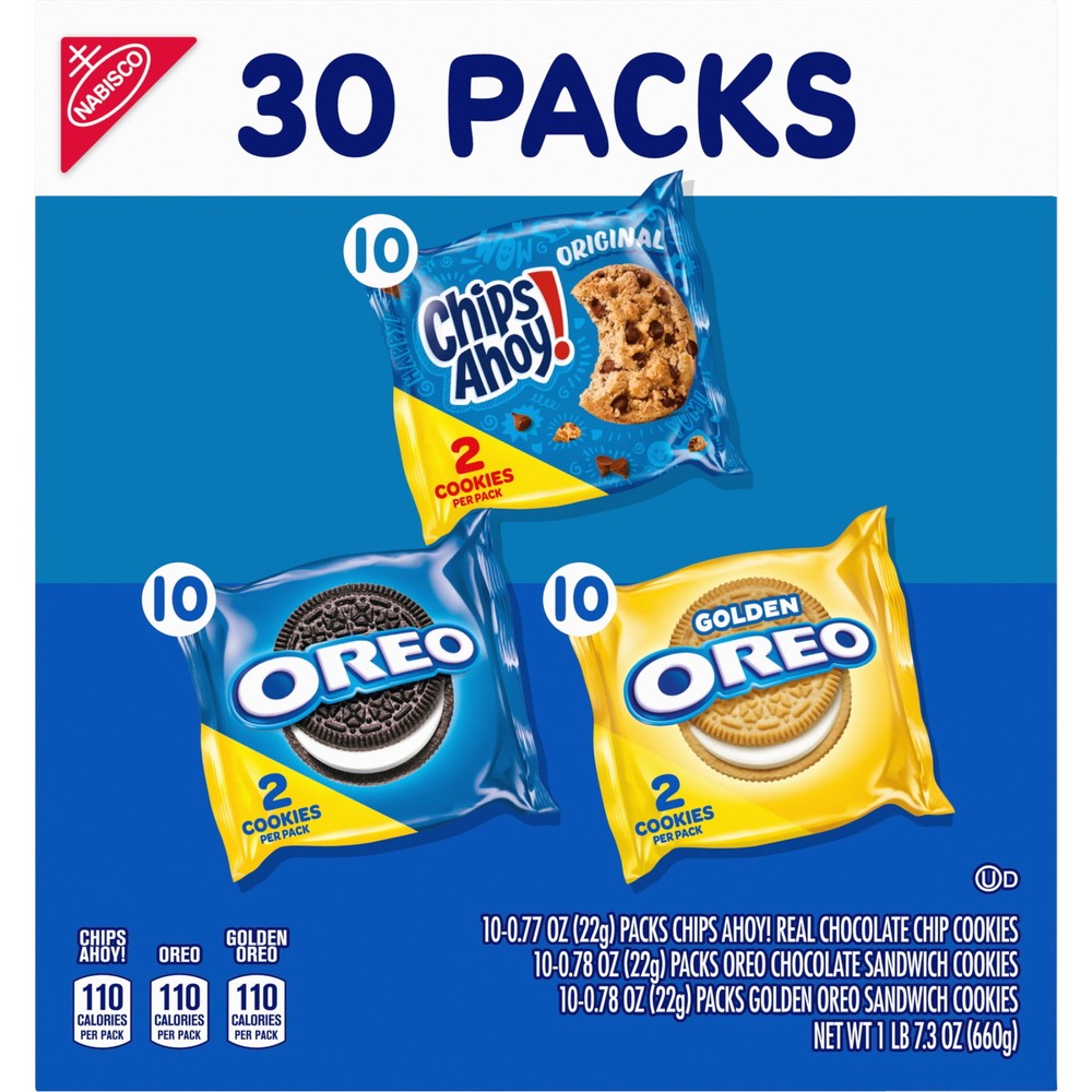 Cookies Variety Pack , 30 Pack