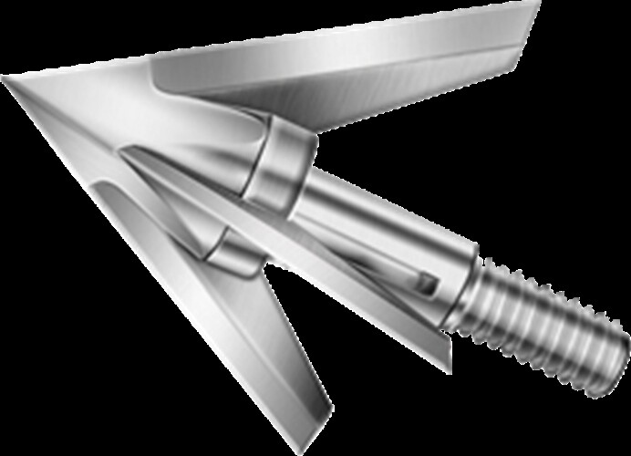 QAD Exodus Fixed Blade 125gr Swept Blade Broadhead - 3 Pack