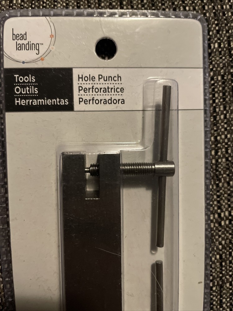 Bead Landing Tools Hole Punch 149657 NEW SEALED