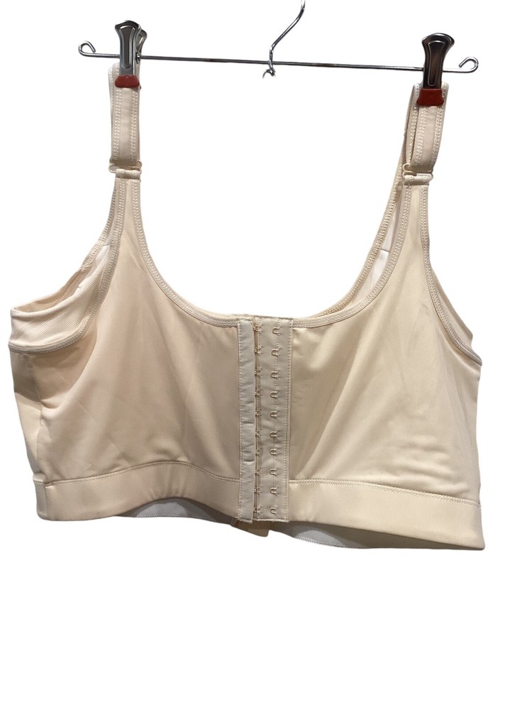 Bellisse Bra Compression Lymphedema 42 A/B Buff (Ivory) Excellent Condition