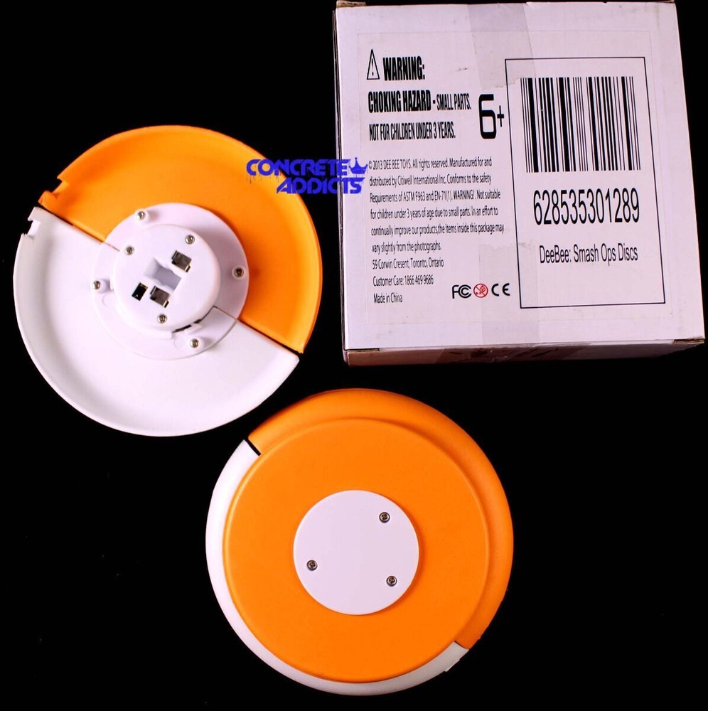 DeeBee Smash Ops Discs use with DeeBee Smash Ops Blaster Toy Gun