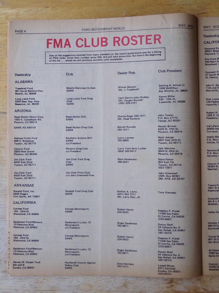 MOTORSPORTS WORLD-MAY,1972