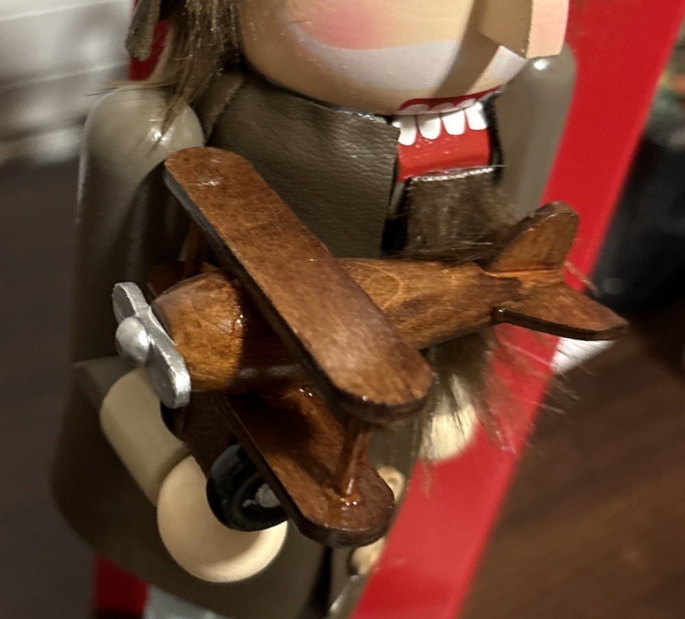 AVIATOR Pilot Nutcracker NEW 14”