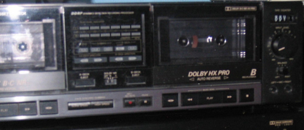 jvc td-w503 stereo double cassette deck