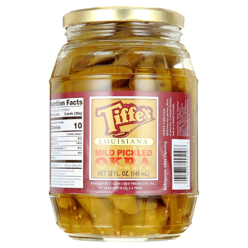 (3 pack) Louisiana Mild Pickled Okra