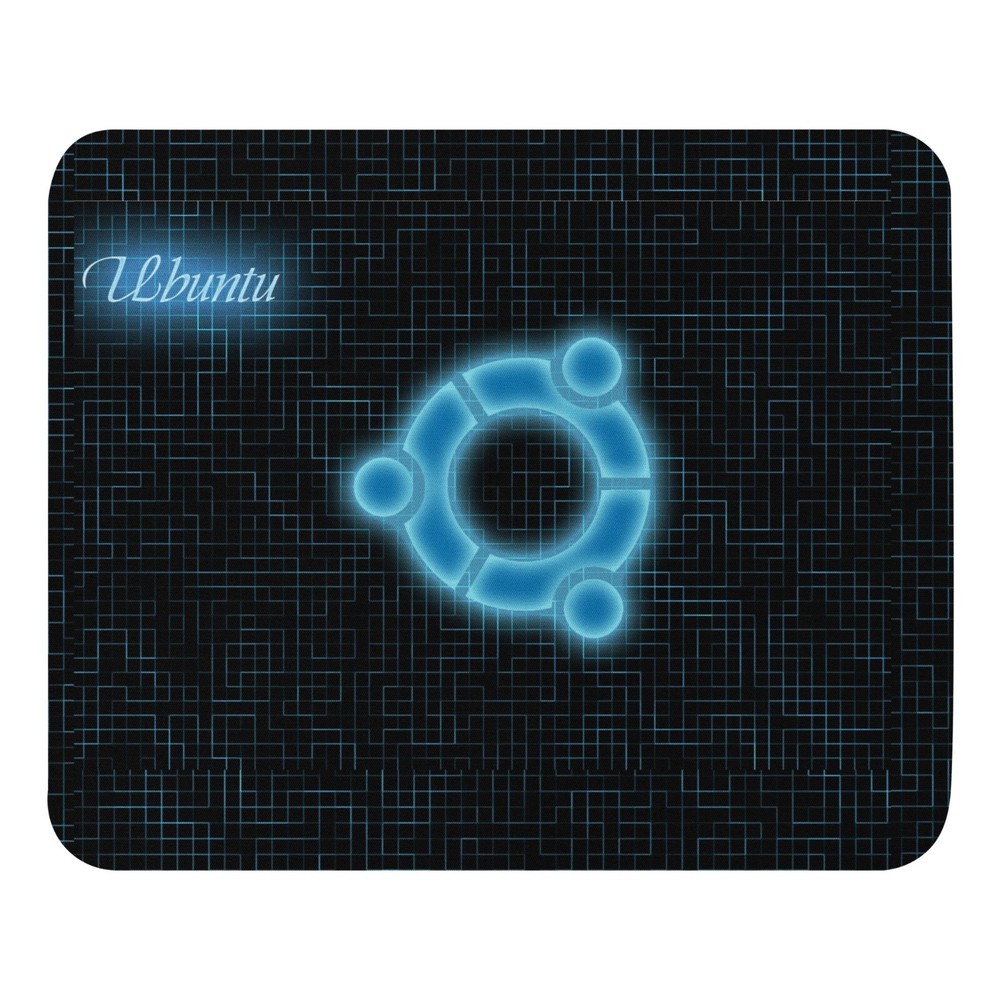 UBUNTU Linux Mouse Pad – For Real Geeks Only (No Windows Allowed   9.5" x 7.75"