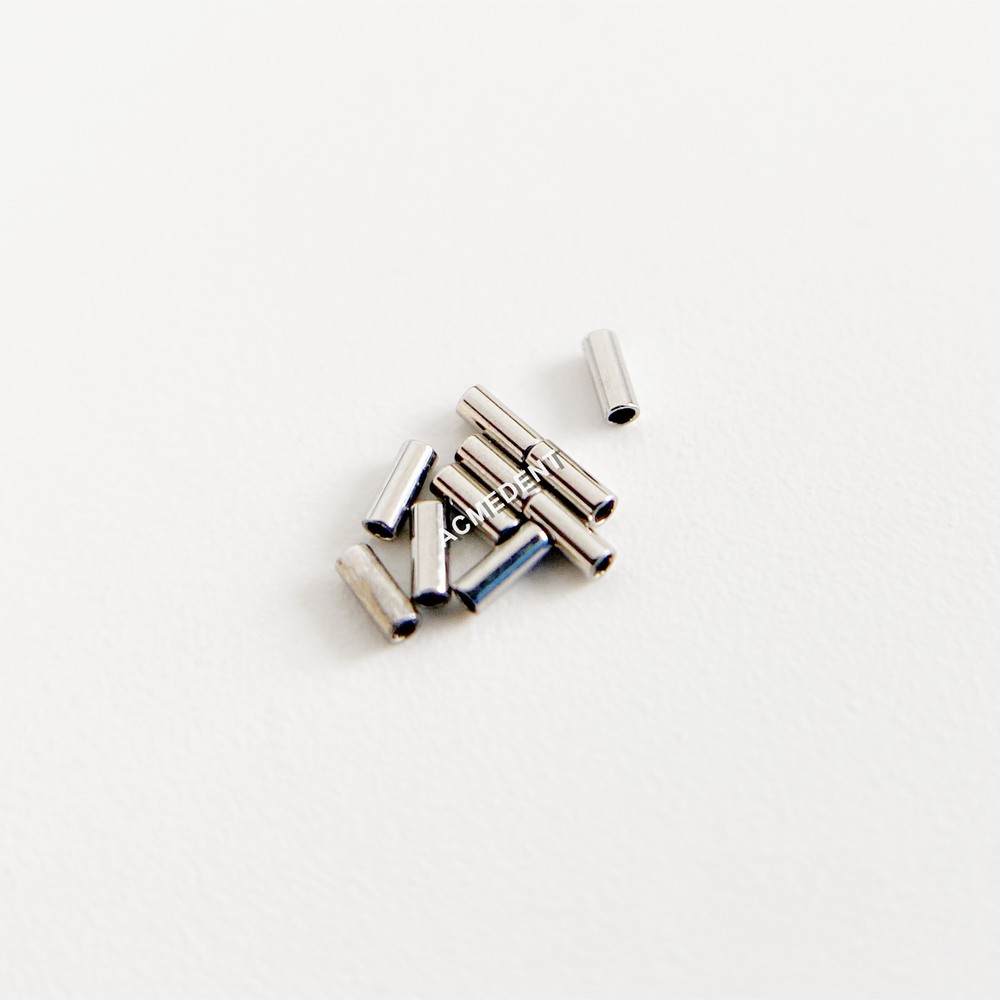 100Pcs Dental Mini Stops Crimpable Stop Hooks Archwire Stopper Closed Open Type