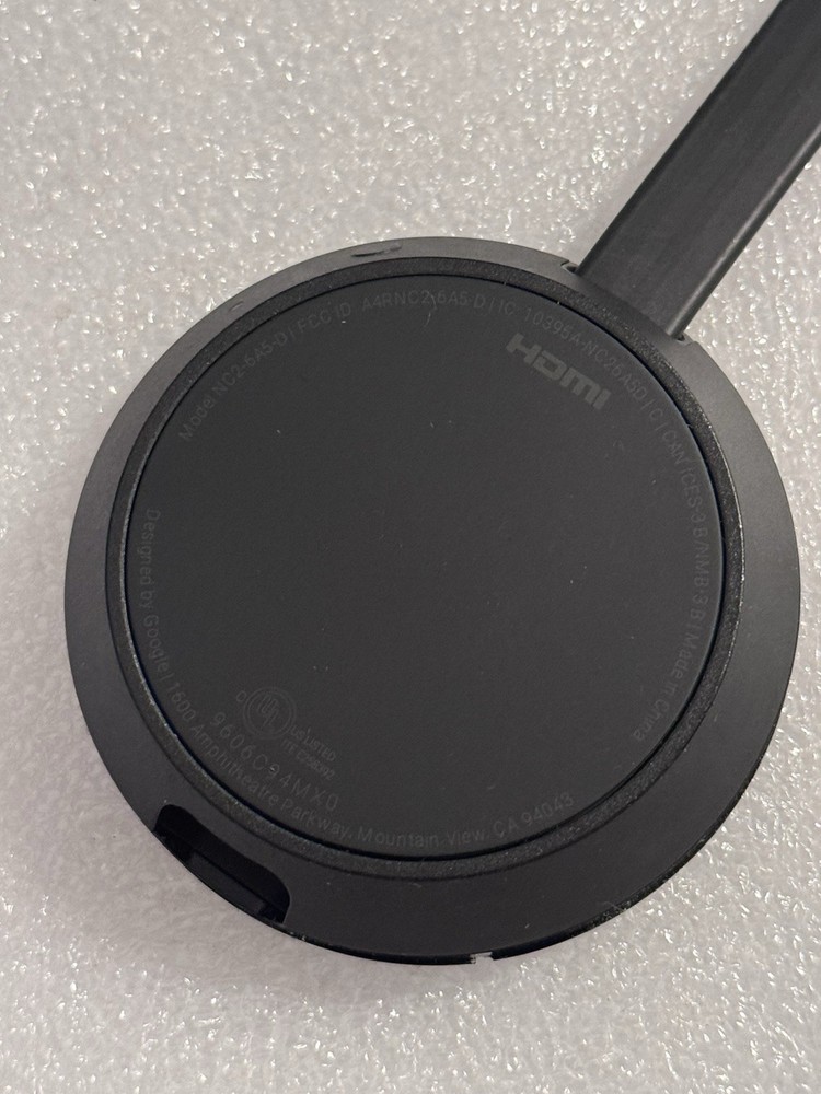 Google Stadia H2B Wireless Black Controller + TV HDMI Chromecast Dock