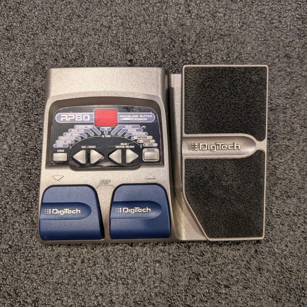 DigiTech RP80 Digital Multi-Effects Processor for Electric Guitar