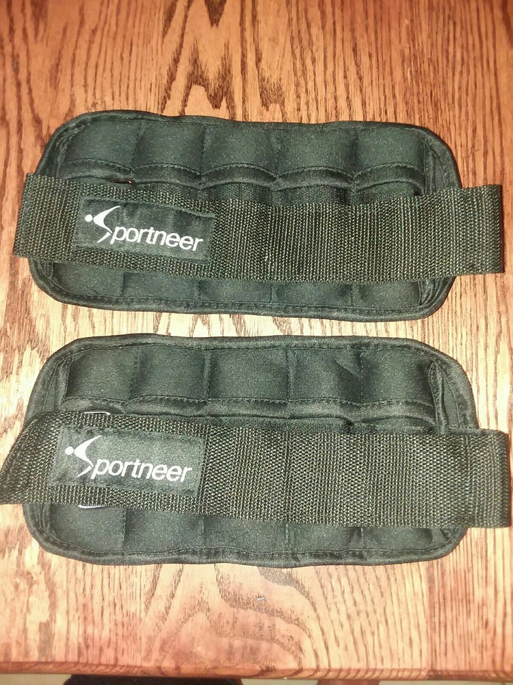 Sportneer Ankle Weights, Adjustable Weights Wrist Weight Straps Pair