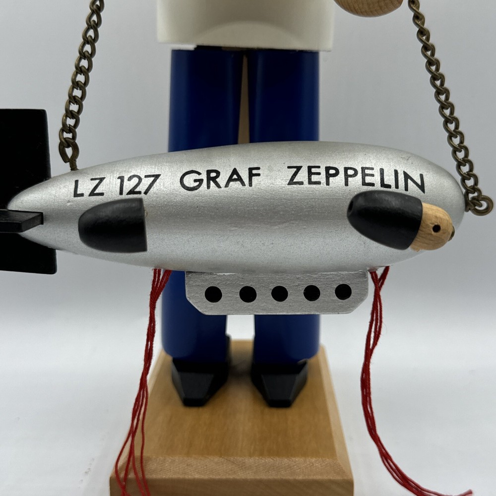 STEINBACH ~ COUNT ZEPPELIN NUTCRACKER ~ LARGE 15" SZ Read Description